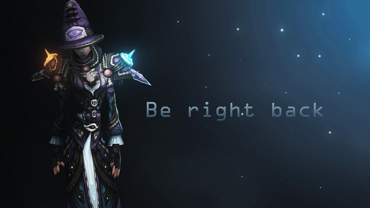 Ignitia Be right back image by Banan163 on DeviantArt