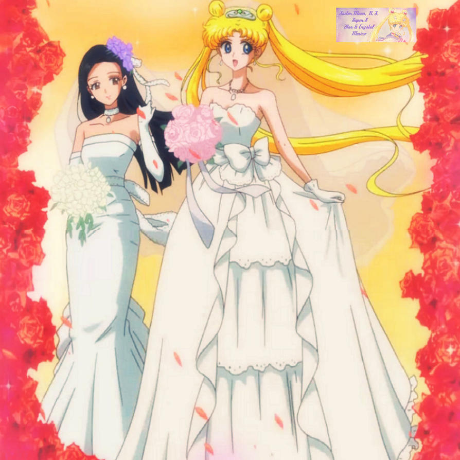 Sailor Moon Crystal Act5 Wedding dress by SairlorMoonFans