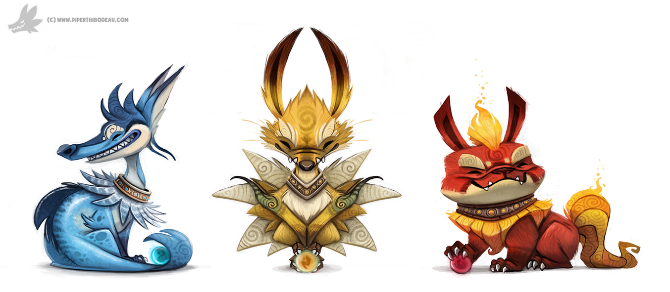 daily_painting_756__kanto___eeveelutions