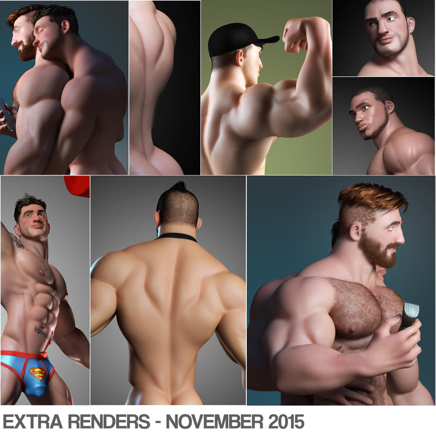 Extra Renders - November 2015 by albron111