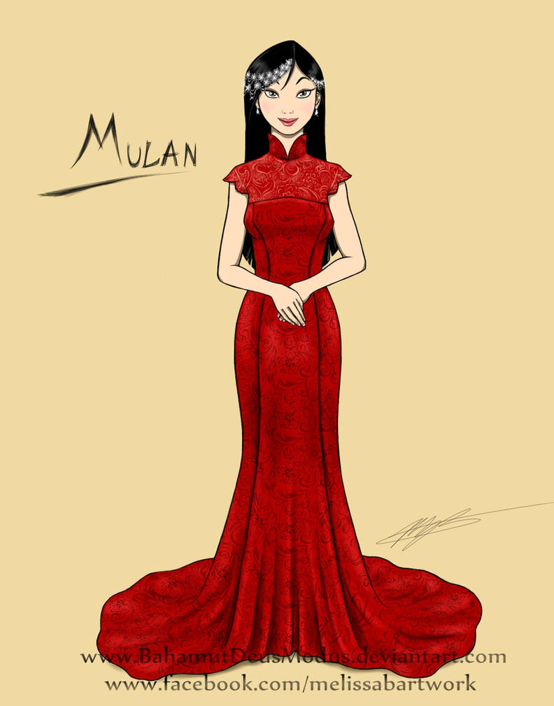 mulan inspired dress