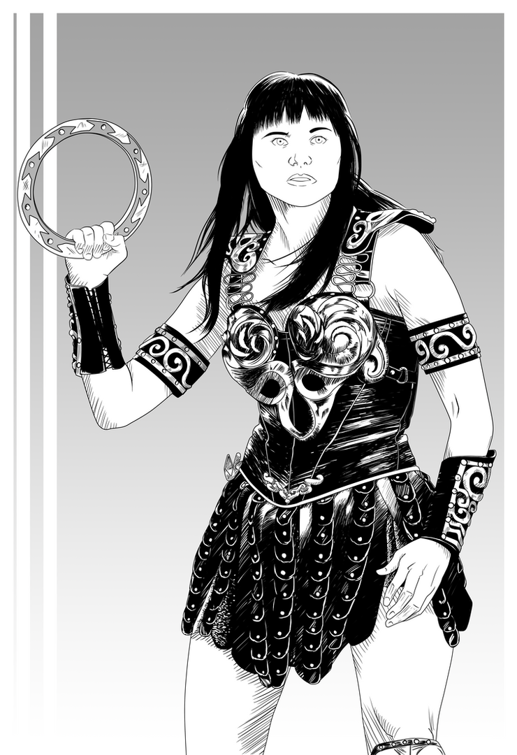 xena warrior princess coloring pages - photo #35