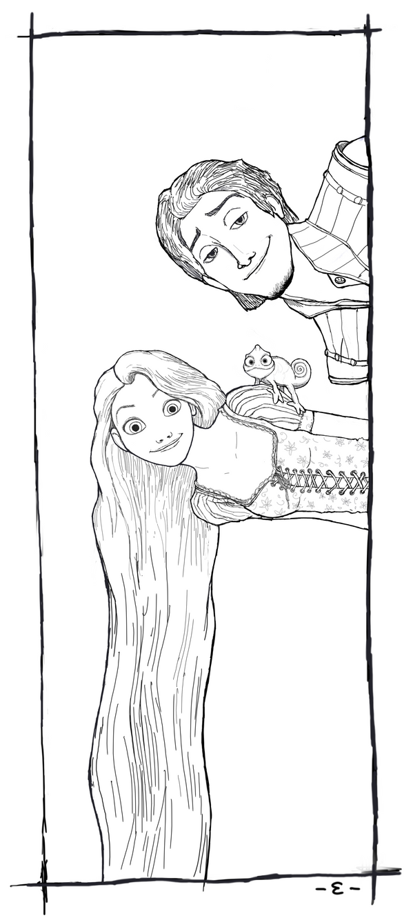 tangled coloring pages maximus gacaps - photo #23