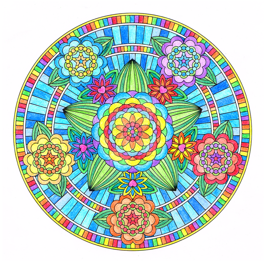 mandala coloring pages meaning of flowers - photo #35