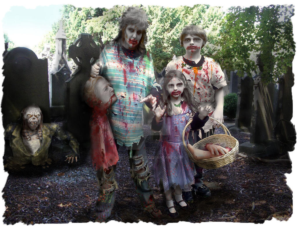 zombie family clipart - photo #24