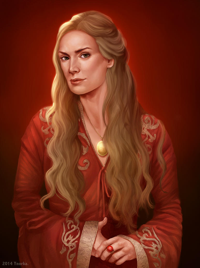 Game of thrones fan art - Cersei Lannister by ynorka