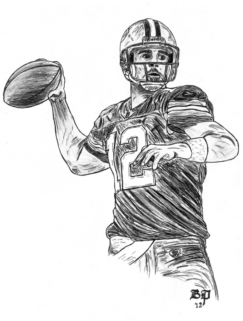 aaron rodgers green bay coloring pages - photo #8
