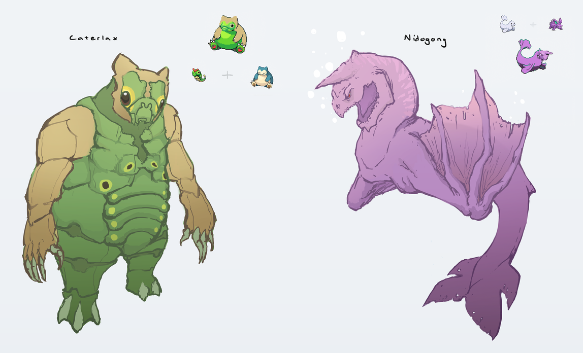 [Image: pokemon_fusion__caterlax_and_nidogong_by...6tjwfk.png]