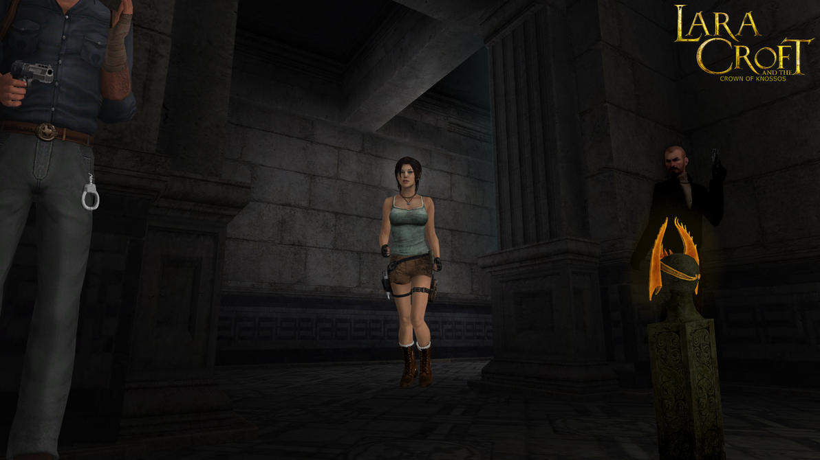 Lara Croft officially hogtied by honkus2 on DeviantArt