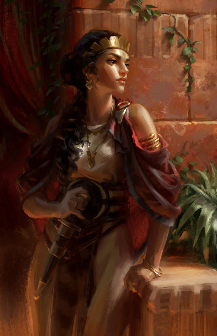 Zenobia, Queen of Palmyra by Wildweasel339