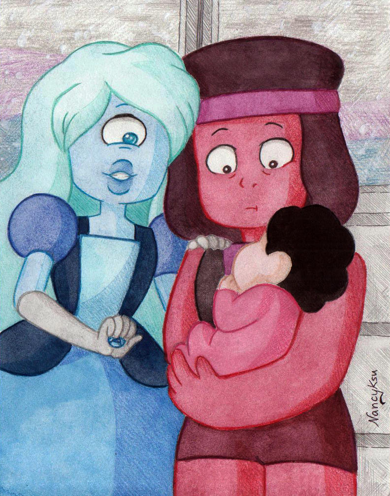 I love Ruby and Sapphire too much so I decided to dedicate this week to drawing them. So every day I will draw something with both of them trying to use different technics and maybe styles. This wi...