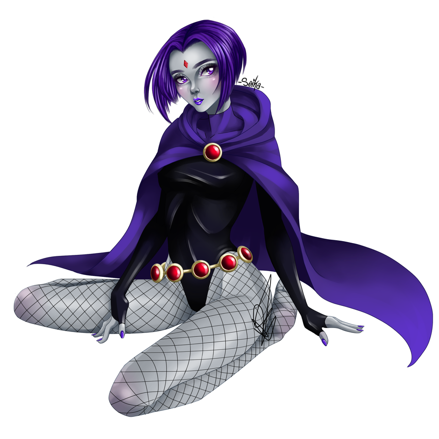 Raven Teen Titans By Seikascarlet On Deviantart