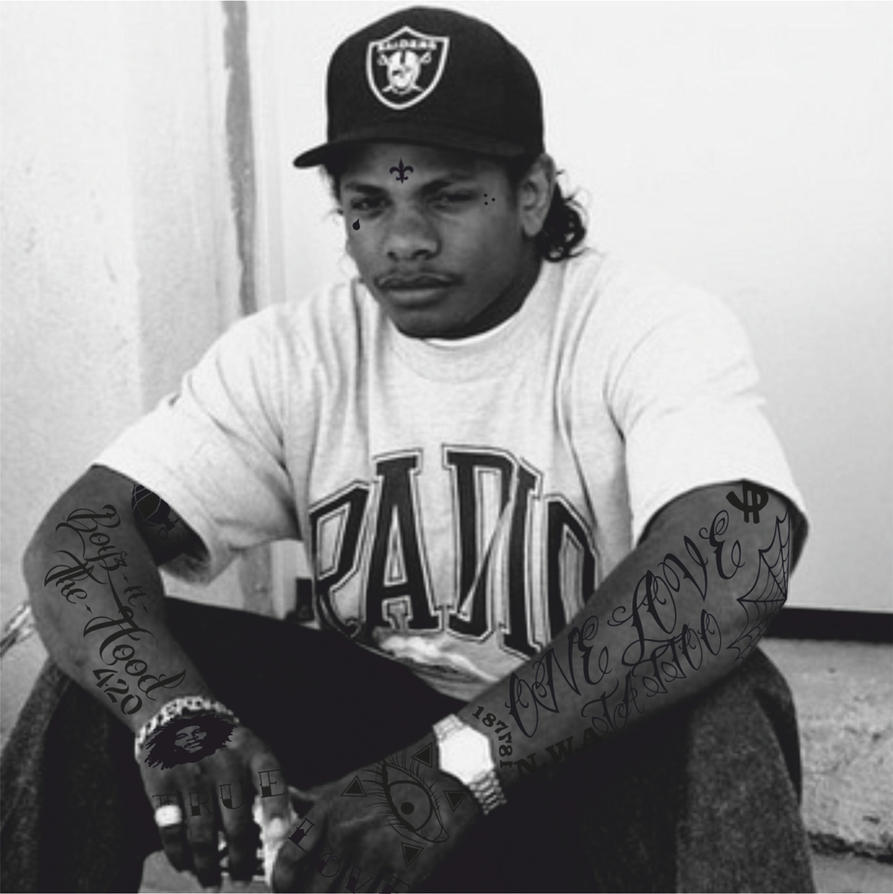 EazyE with Tatts by Arsold on DeviantArt