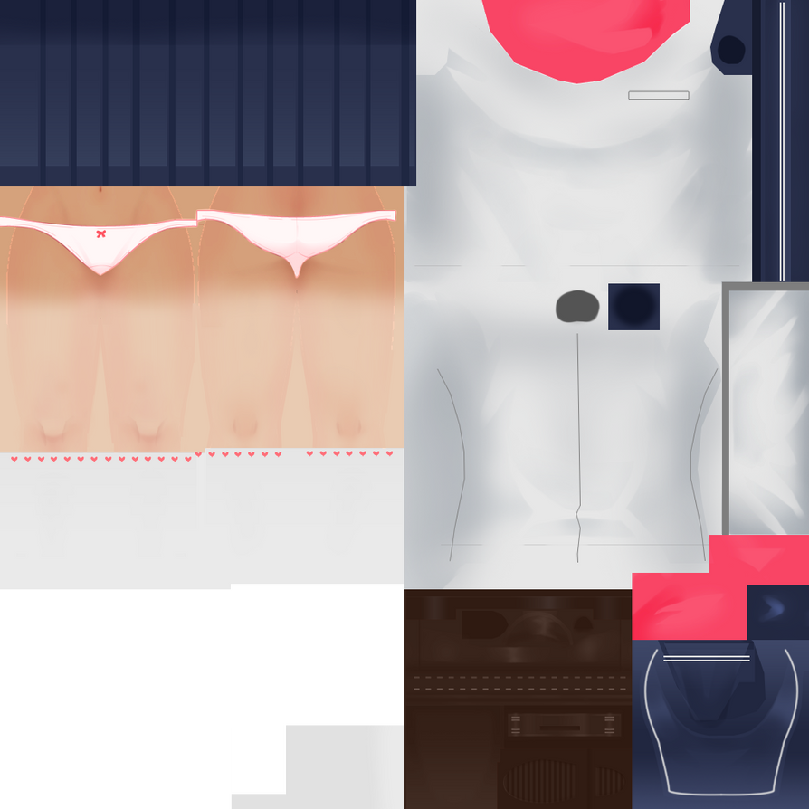 Yandere Simulator Skin-Girly Uniform by YandereSkins on DeviantArt