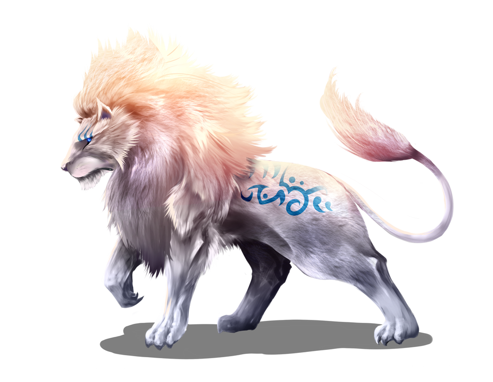 Ancestral Lion by Dragolisco