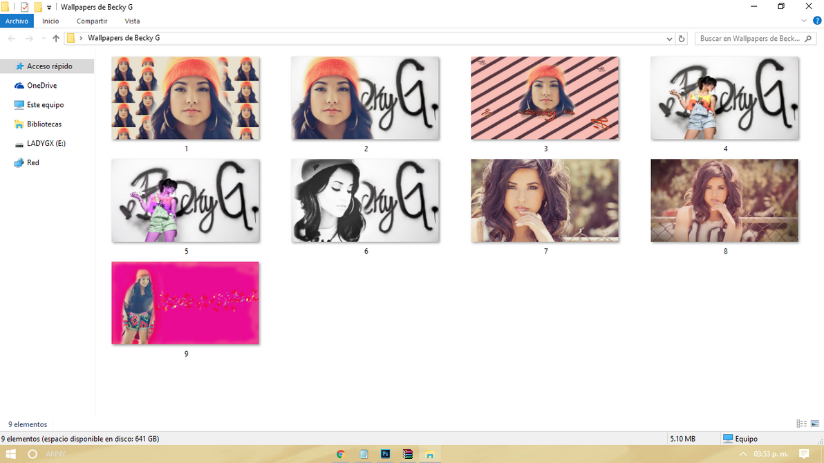 Wallpapers de Becky G by TutosLadyPink