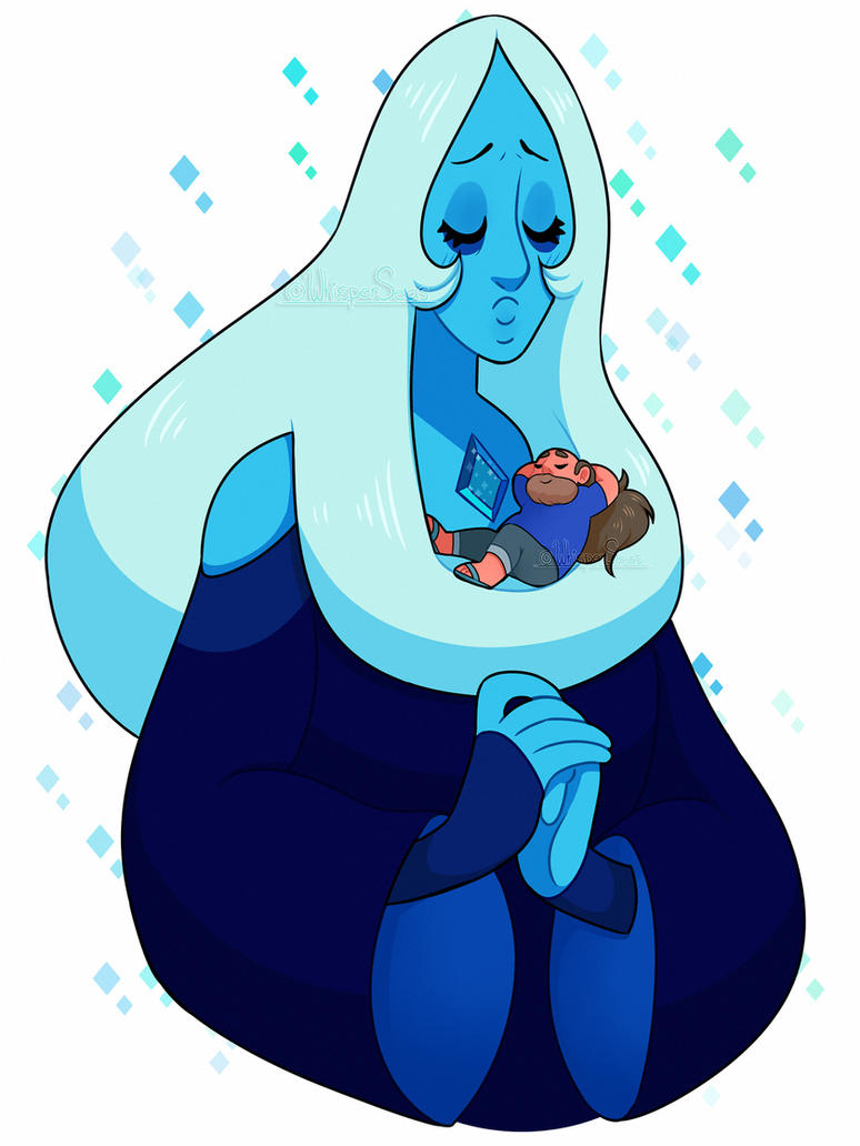 There was this page in the Crewniverse Zine 3 and I couldn't resist. Steven Universe © Rebecca Sugar/Cartoon Network