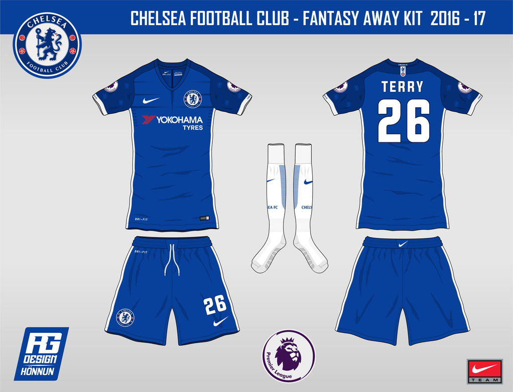 Chelsea Fc Home Kit B by RafnGislason on DeviantArt
